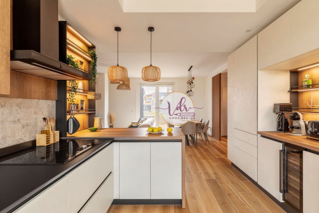 Cucina-due-pareti-parallele-con-snack