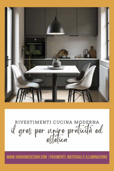 Rivestimenti cucina moderna: il gres per unire praticità ed estetica