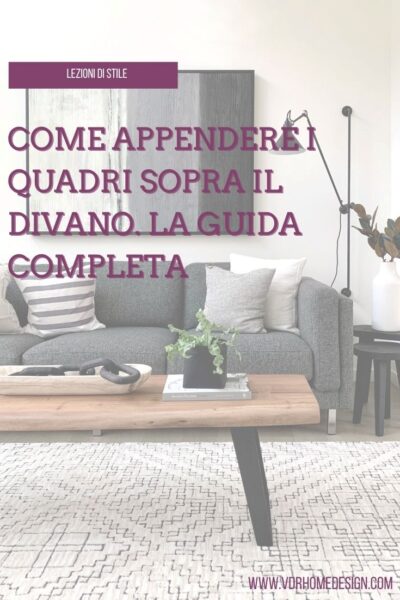 come-appendere-quadri-sopra-divano