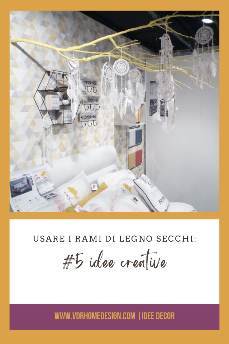 usare i rami di legno secchi