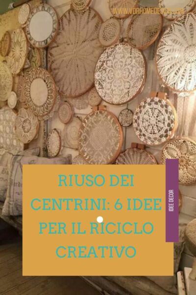 riuso dei centrini