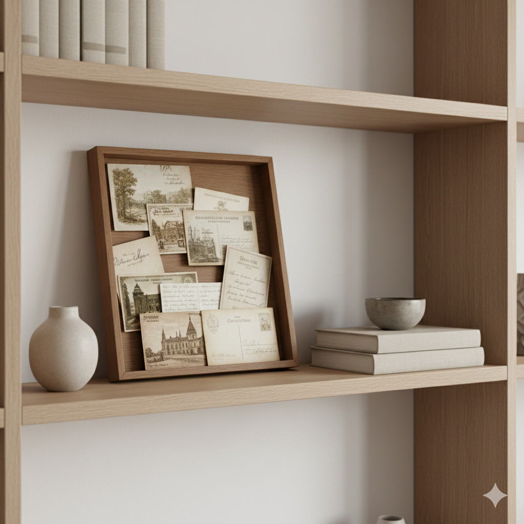 libreria con cartoline