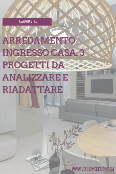 arredamento ingresso casa