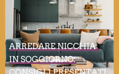 Arredare nicchia in soggiorno: consigli presentati in video-consulenza