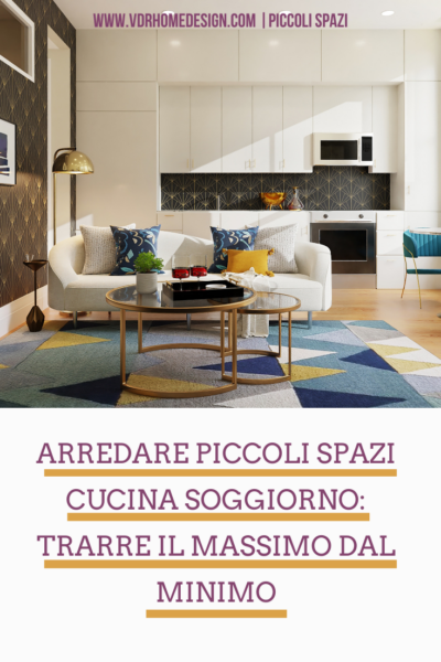 Arredare piccoli spazi cucina soggiorno: trarre il massimo dal minimo