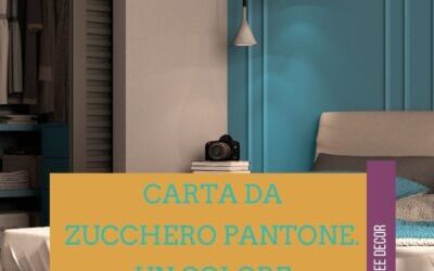 Carta da zucchero Pantone. Un colore evergreen quando non sai scegliere