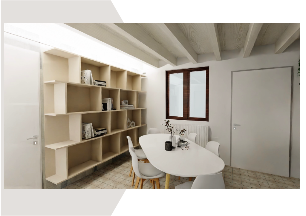 carta da parati di design per sala da pranzo