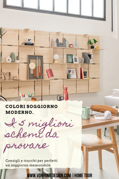 Colori soggiorno moderno. I 5 migliori schemi da provare