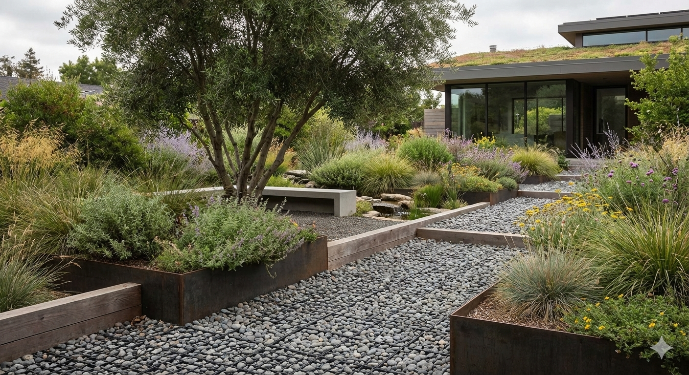 pavimenti per esterno in giardino
