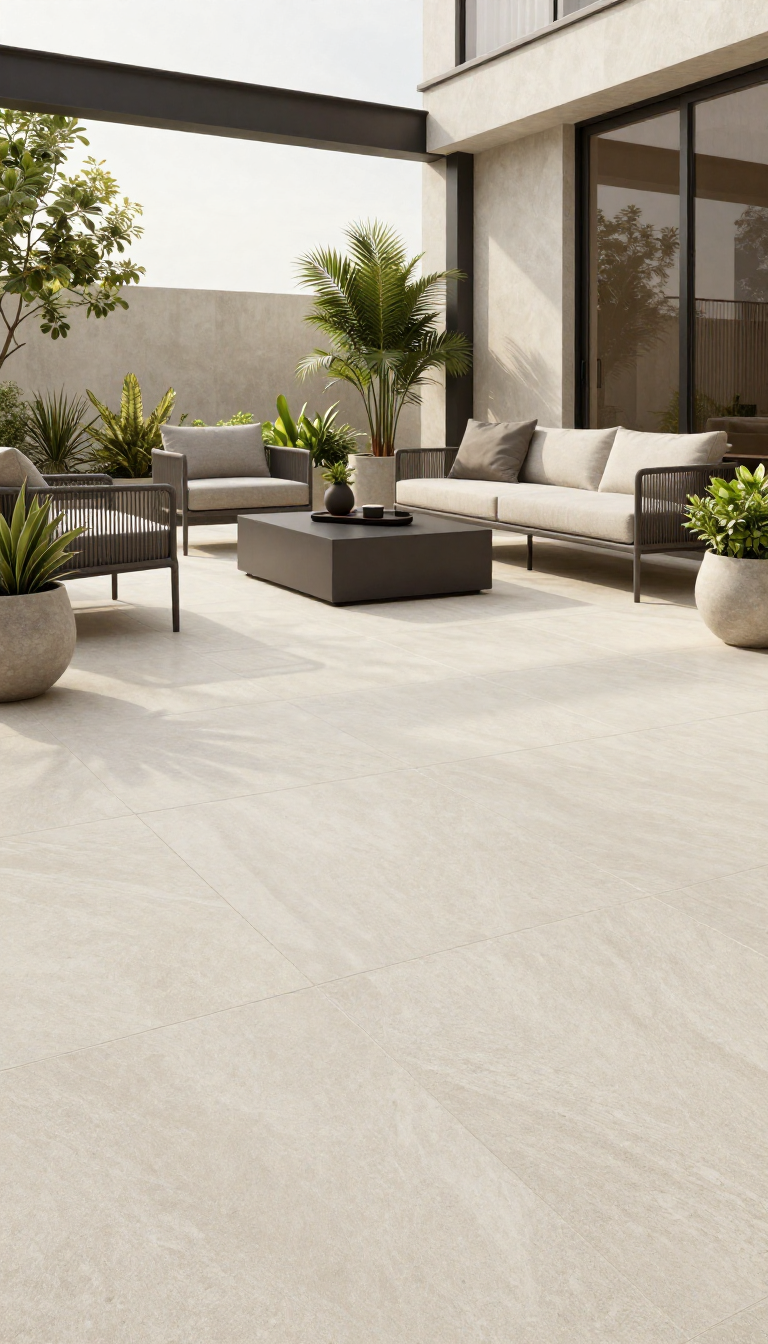 pavimenti per esterno gres in terrazza