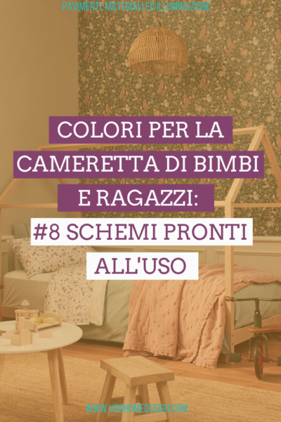 colori cameretta bambini