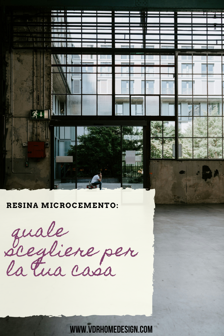 Pavimento e rivestimento in resina e microcemento a confronto per la casa
